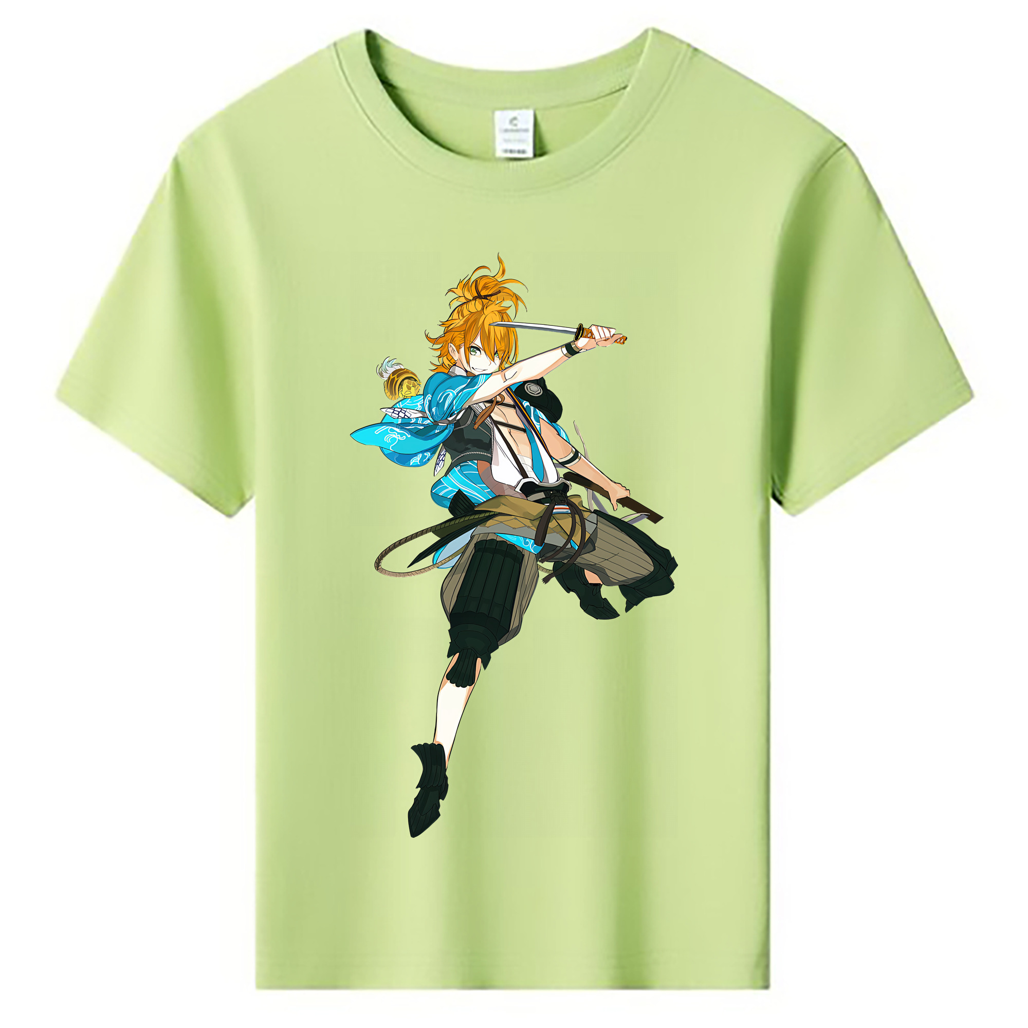 （画像用） 刀剣乱舞 Touken Ranbu 綿100％キッズTシャツ（フロントプリント）